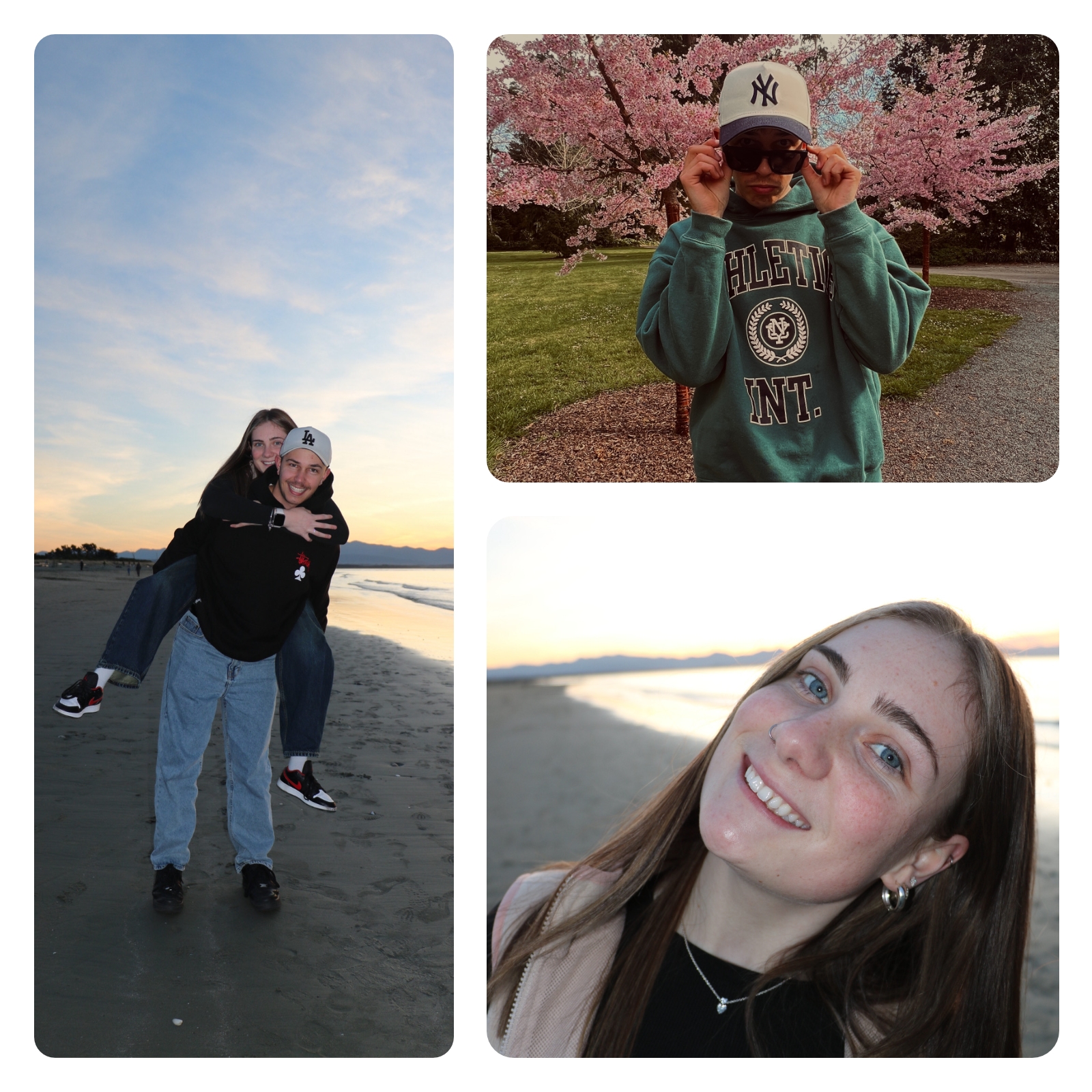 Daniel & Caitlyn collage